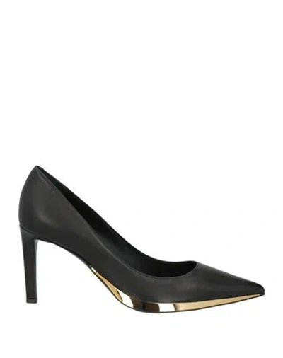 Giuseppe Zanotti Woman Pumps Black Size 7 Leather
