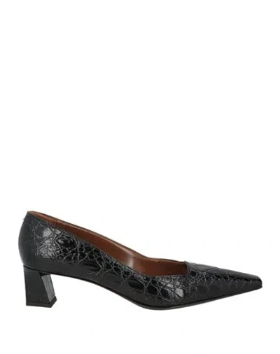 Giuseppe Zanotti Woman Pumps Black Size 7 Leather