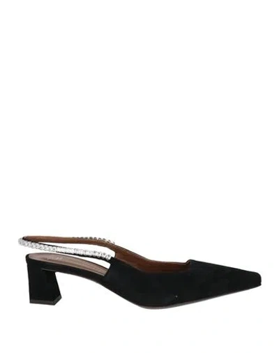 Giuseppe Zanotti Woman Pumps Black Size 8 Leather