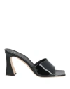Giuseppe Zanotti Woman Sandals Black Size 6 Leather