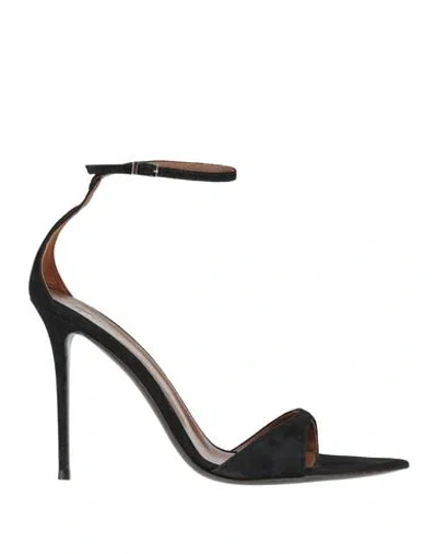 Giuseppe Zanotti Woman Sandals Black Size 9 Leather