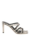 Giuseppe Zanotti Vanilla Soft Punk 85mm Sandals In Grey