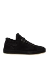 Giuseppe Zanotti Woman Sneakers Black Size 6 Leather In Black