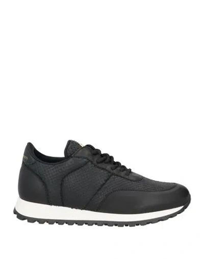 Giuseppe Zanotti Woman Sneakers Black Size 10 Soft Leather
