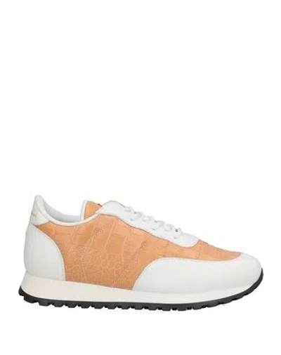 Giuseppe Zanotti Woman Sneakers Blush Size 9 Soft Leather In Beige