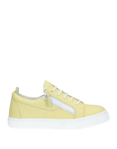 Giuseppe Zanotti Sneakers In Yellow