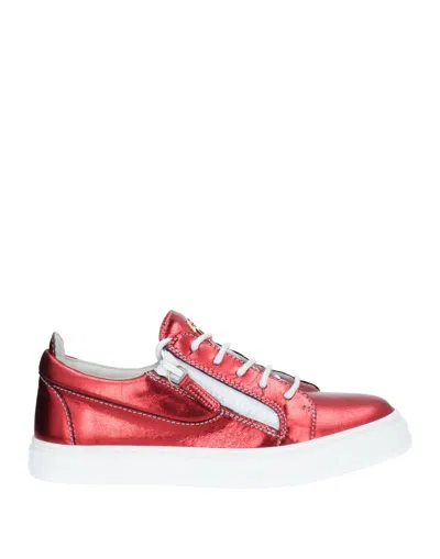 Giuseppe Zanotti Sneakers In Red