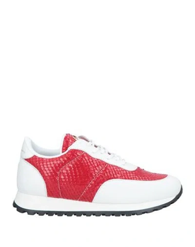 Giuseppe Zanotti Woman Sneakers White Size 11 Soft Leather