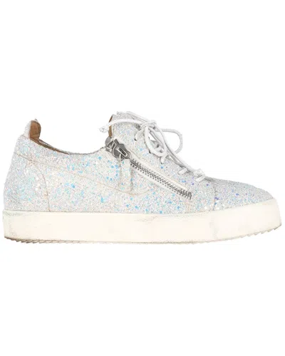 Pre-owned Giuseppe Zanotti Women's Canvas May London Sneaker (authentic Pre-loved)