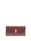 Giuseppe Zanotti Flutie Leather Clutch Bag In Brown