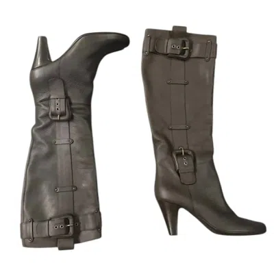 Giuseppe Zanotti Women's High Heel Moto Boot In Brown