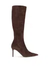 Giuseppe Zanotti High Suede Boots In Brown