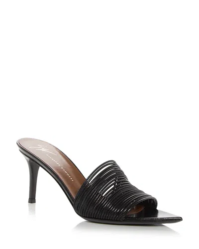 Giuseppe Zanotti Women's Intriigo High Heel Sandals In Nero