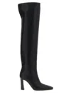 Giuseppe Zanotti Women Extra High Leather Boots In Black