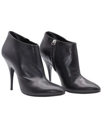 Pre-owned Giuseppe Zanotti Women's Leather Bootie (authentic Pre-loved)