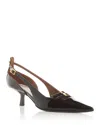 Giuseppe Zanotti Women's Pointed Buckle Pumps In Black