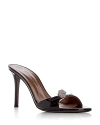 Giuseppe Zanotti Clandestino 90 Patent Sandal In Nero