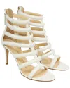 Giuseppe Zanotti Women's Sheep Leather Caged Strappy Sandal (authentic Pre-  Loved) In White