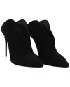 Giuseppe Zanotti Olinda Pointed Toe Mules In Black Suede In Black