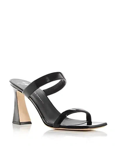 Giuseppe Zanotti Women's Vanilla High Heel Slide Sandals In Black