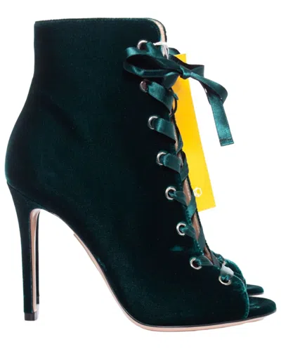 Pre-owned Giuseppe Zanotti Women's Velvet Ankle Boots. (authentic Pre-loved)