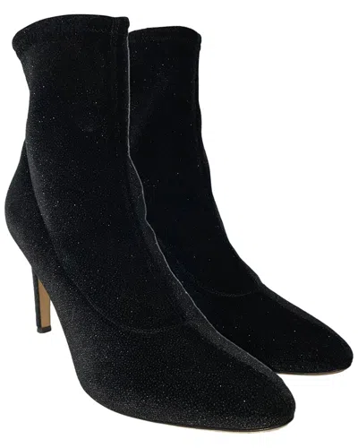 GIUSEPPE ZANOTTI GIUSEPPE ZANOTTI WOMEN'S VELVET GIUSEPPE ZANOTTI CELESTE BOOTIE (AUTHENTIC  PRE-LOVED)
