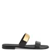 Giuseppe Zanotti Zak Strap-detail Sandals In Black