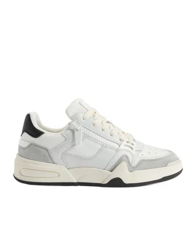 GIUSEPPE ZANOTTI GIUSEPPE ZANOTTI ZIP-DETAIL LACE-UP SNEAKERS