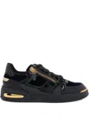 Giuseppe Zanotti Round-toe Low-top Casual Shoes In Black
