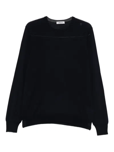 Giuuno Pullover Mit Rundhalsausschnitt In Blue