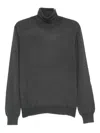 Giuuno Fine-knit Jumper In Gray