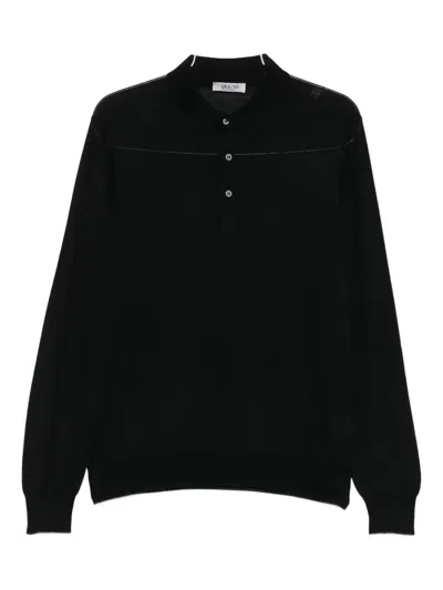 Giuuno Langärmeliger Pullover In Black