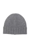 Giuuno Ribbed-brim Beanie In Gray