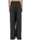 Givenchy 100% Wool Trousers In Gray