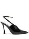 Givenchy Sleek Slingback Pumps With Pointed Design In Black