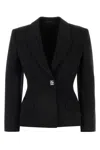 Givenchy Jacket In Wool With 4g Liquid Detail In Black