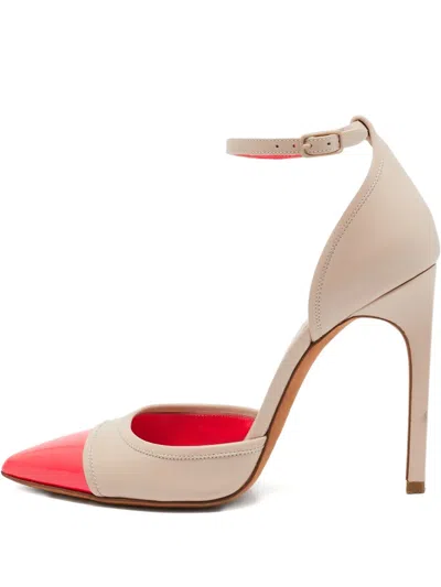 Pre-owned Givenchy 110mm Leather Ankle-strap Pumps