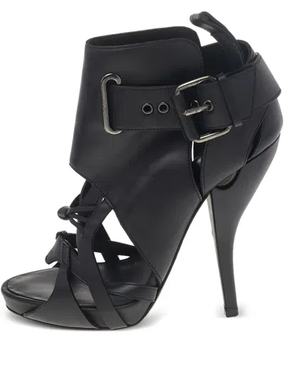 Pre-owned Givenchy 120mm Leather Sandals