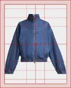 Givenchy Paneled Denim Bomber Jacket