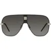Givenchy 136mm Gradient Mask Sunglasses In Black