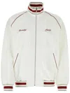 Givenchy White Embroidered Logo Jacket In White