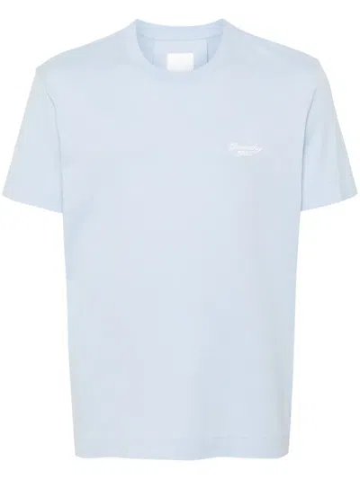 Givenchy 1952 Cotton T-shirt In Blue