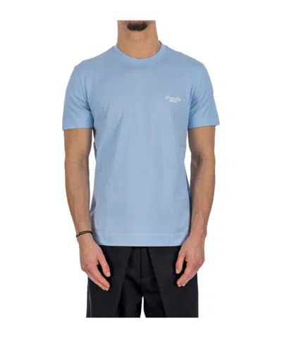 Givenchy 1952 Cotton T-shirt In Blue