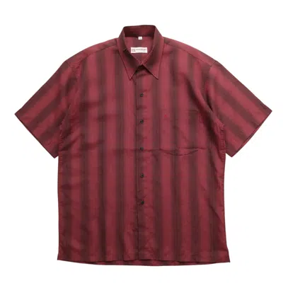 Pre-owned Givenchy 1980s  Psychedelic Stripe Shirt Item In Red