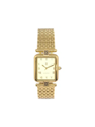 Pre-owned Givenchy 1990-2000s Life 28mm In White