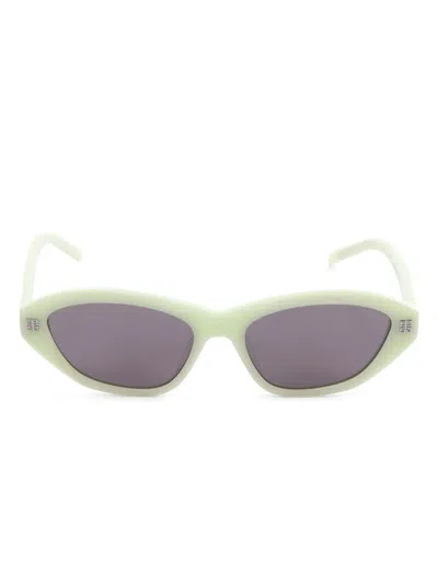 Pre-owned Givenchy 20's 4g Sunglasses In Green