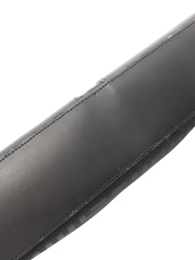 Pre-owned Givenchy 2000-2026 Canvas 4g Shoulder Bag In Black