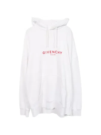 Pre-owned Givenchy 2010s Bstroy Logo Hoodie In White