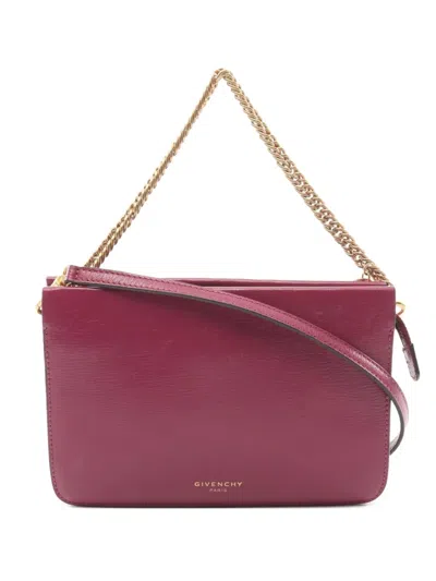 Pre-owned Givenchy 2010s Cross Handbag In Purple