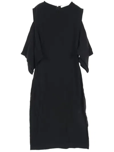 Pre-owned Givenchy 2010s Cut-out Dress In Black